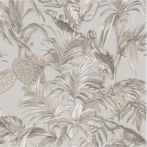 Embellish bird of paradise grey DE120011