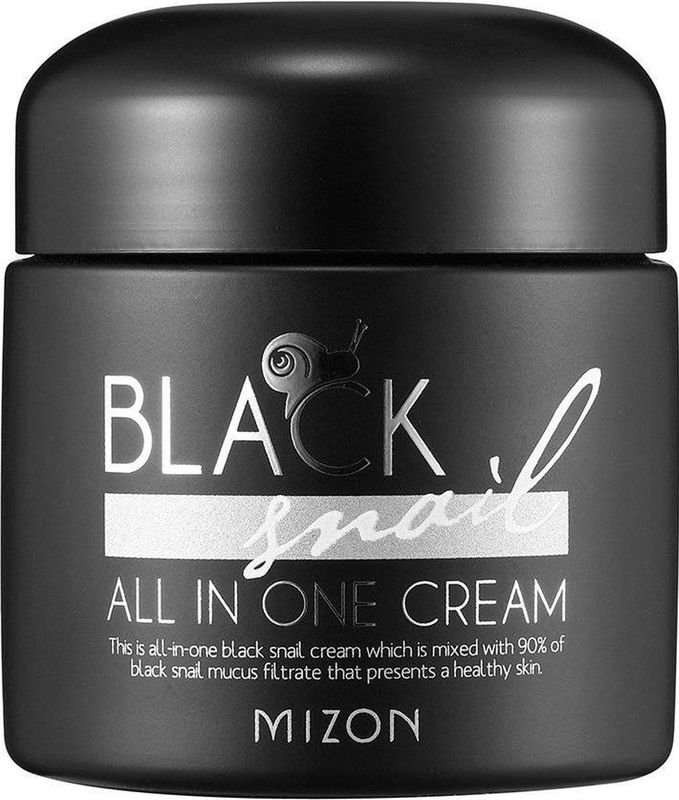Black Snail - All In One Cream - Gezichtscrème - 90% Afrikaans Slakkenslijm - 50ml