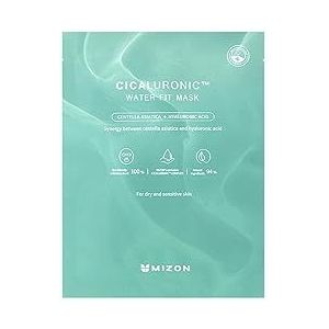 Mizon - Cicaluronic Water Fit Mask - Gezichtsmasker - 24 g