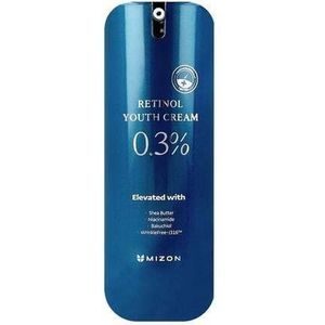 [MIZON] RETINOL YOUTH CREAM (0,3%) Koreaanse huidverzorging - Anti-verouderingscrème met 0,3% retinol - Geformuleerd met sheaboter + peptiden + niacinamiden + bakuchiol - Verzacht en verheldert