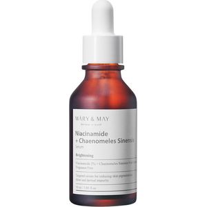 MARY & MAY Niacinamide + Chaenomeles Sinensis Herstellende en Verhelderende Serum voor Herstel van de Huidbarriere 30 ml