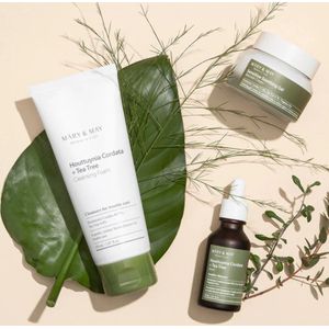 Mary&May - Houttuynia Cordata + Tea Tree - Gezichtsreinigingsschuim - 150ml