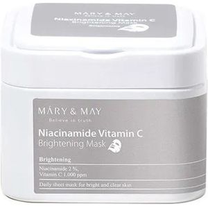 Mary&May - Niacinamide Vitamine C - Verhelderend Masker - 30 Stuks