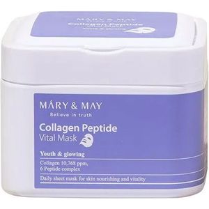 Mary&May - Collageen Peptide Vital Masker - 30 Stuks