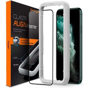 Spigen Apple iPhone 11 Pro AlignMaster Tempered Glass met Montageframe