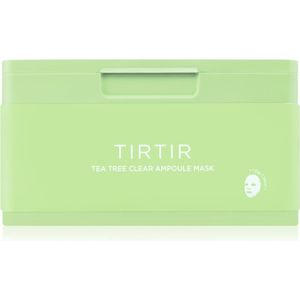TIRTIR - Ampoule Mask Tea Tree Clear - Gezichtsmasker - 30 st - Veganistisch