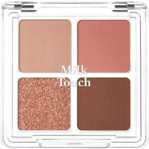 Oogschaduw Palette - Coral Mood Day - 4 Kleuren - Milk Touch