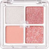 Oogschaduw Palette - Coral Mood Day - 4 Kleuren - Glitter en Basistinten