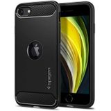 Spigen Rugged Armor - black - iPhone SE (2022/2020)