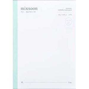 Mixsoon - Centella Masker Set - Gezichtsmaskers - 5 Stuks