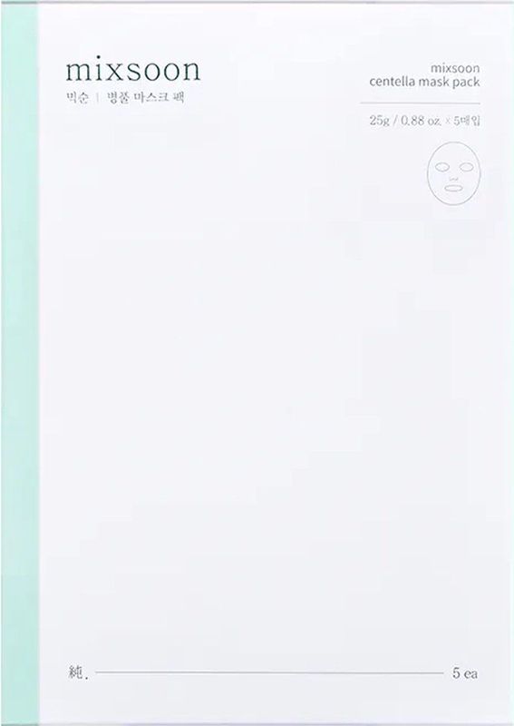 Mixsoon - Centella Masker Set - Gezichtsmaskers - 5 Stuks