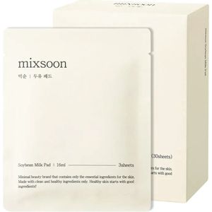 Mixsoon - Soybean Milk Pad - Gezichtsmasker - 30 Stuks - Hygiënisch