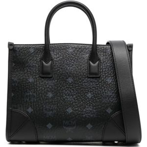 Mcm, Dames, Tassen, Zwart, Maat: ONE Size