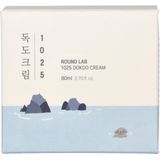 Round Lab - 1025 Dokdo Crème - 80 ml - Hydraterende Crème - Parfumvrij