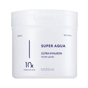 Missha - Super Aqua Ultra Hyalron - Toner - 90 Pads