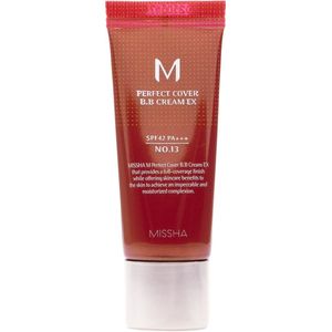 Missha - M Perfect Cover B.B Cream - Bright Beige - 20 ml - BB Crème met SPF 42