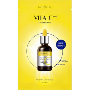 Missha Vita C Plus verhelderende sheet mask met Vitamine C 27 gr