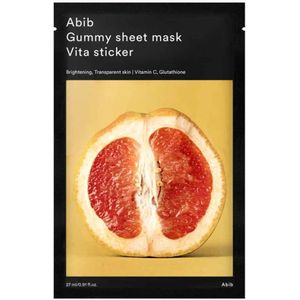 Abib - Gummy Sheet Mask Vita Sticker - Gezichtsmasker - 27 ml