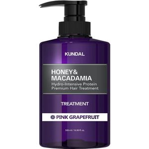 KUNDAL - Honey & Macadamia - Haarmasker - Pink Grapefruit - 500 ml