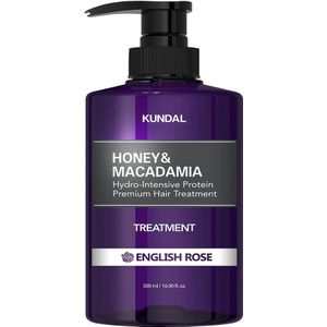 [Kundal] Honey & Macadamia Treatment 500ml English Rose