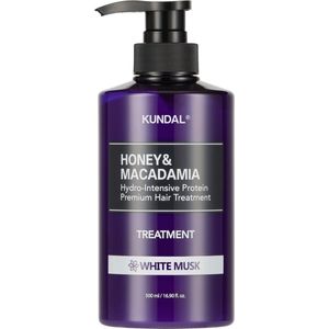 KUNDAL - Honey & Macadamia - Haarmasker - 500 ml - Voor Droog en Beschadigd Haar
