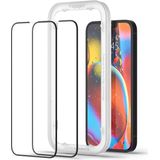 Spigen tR Align Master 2 Pack - FC Black -�iPhone�16e/14/13/13 Pro