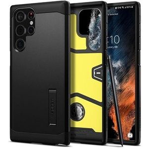 Spigen Tough Armor Samsung Galaxy S22 Ultra 5G Hülle - Schwarz