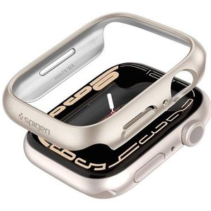 Spigen Thin Fit™ Case voor de Apple Watch Series 7 / 8 / 9 - 41 mm - Zilver