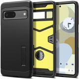 Google Pixel 7 Hoesje - Spigen Tough Armor Case - Zwart