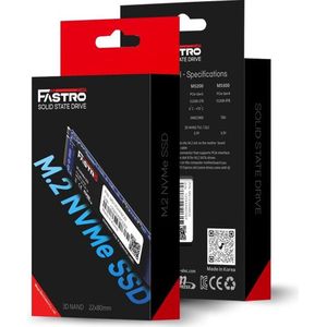 MegaFastro SSD 512GB MS150 Series PCI-Express NVMe intern tot 2.400 MB/s lezen 1.800 MB/s schrijven