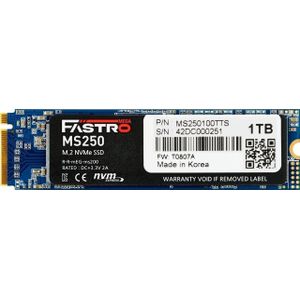 Mega Fastro MegaFastro SSD 1TB MS250 Series PCI-Express NVMe intern retail
