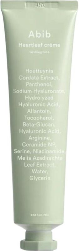 Abib - Heartleaf Crème Calming Tube - Gezichtscrème - 75 ml