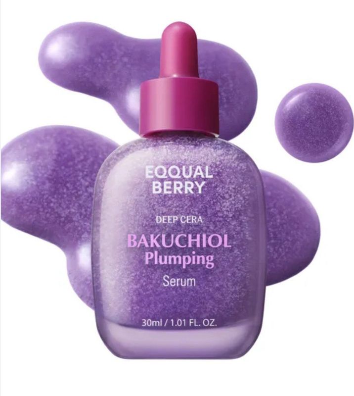 Eqqualberry - Bakuchiol Plumping Serum - Gezichtscreme - 30ml - Plantaardig