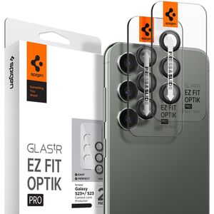 Spigen Glass EZ Fit Optik Pro 2 Pack - black - Samsung Galaxy S23/Galaxy S23+/Galaxy S24