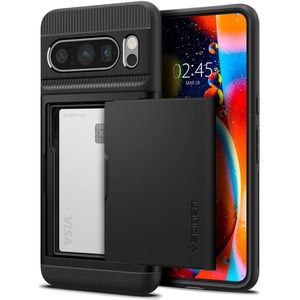Spigen Slim Armor CS Hoes compatibel met Google Pixel 8 Pro, zwart