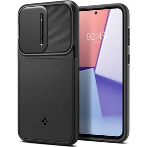 Spigen Optik Armor Camera Slider voor de Samsung Galaxy S23 FE - Zwart