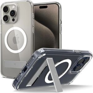 Spigen Ultra Hybrid MagSafe Apple iPhone 15 Pro Max Hoesje Transparant