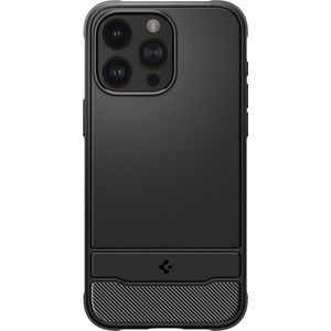 Spigen Rugged Armor MagSafe iPhone 15 Pro Hülle Schwarz