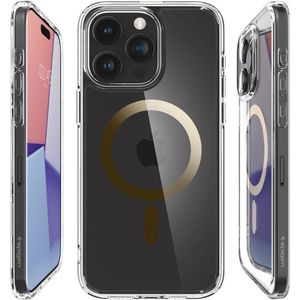 Spigen Ultra Hybrid MagFit hoesje voor iPhone 15 Pro Goud