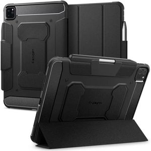 Spigen Rugged Armor ProHoes Compatibel met iPad Pro 11 Inch 5e Generatie (2024) Case - Zwart
