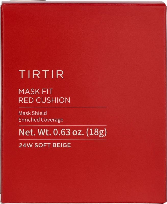 TIRTIR - Mask Fit Red Cushion - Gezichtsprimer - Rood - 18 g