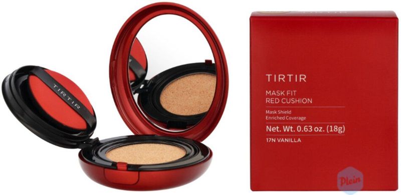 TIRTIR - Mask Fit Red Cushion - Gezichtsprimer - Rood - SPF 40/PA++ - 18 g