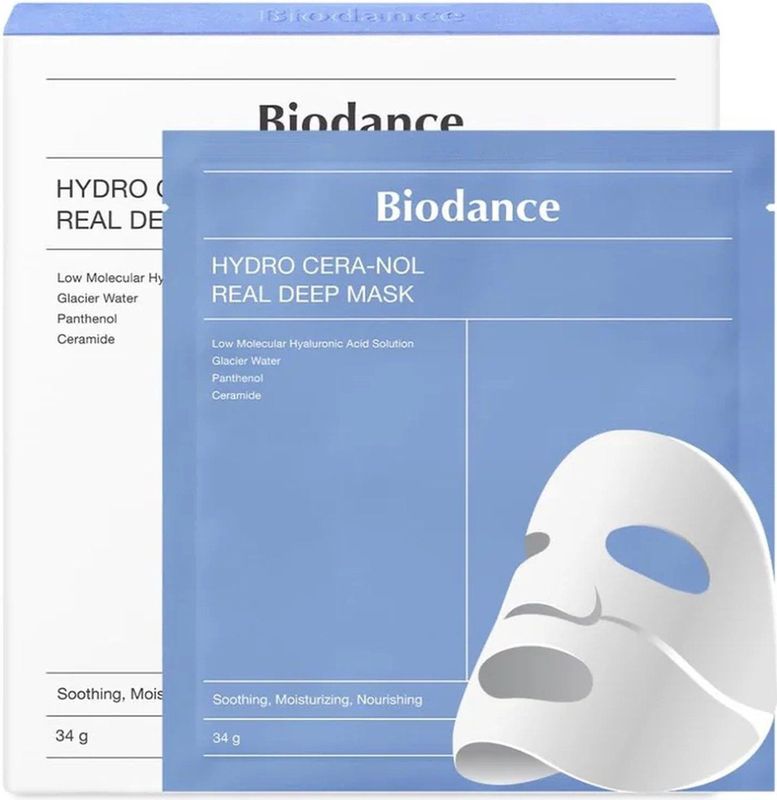 Biodance Hydro Cera-Nol Real Deep Mask [4 pcs x 34g]