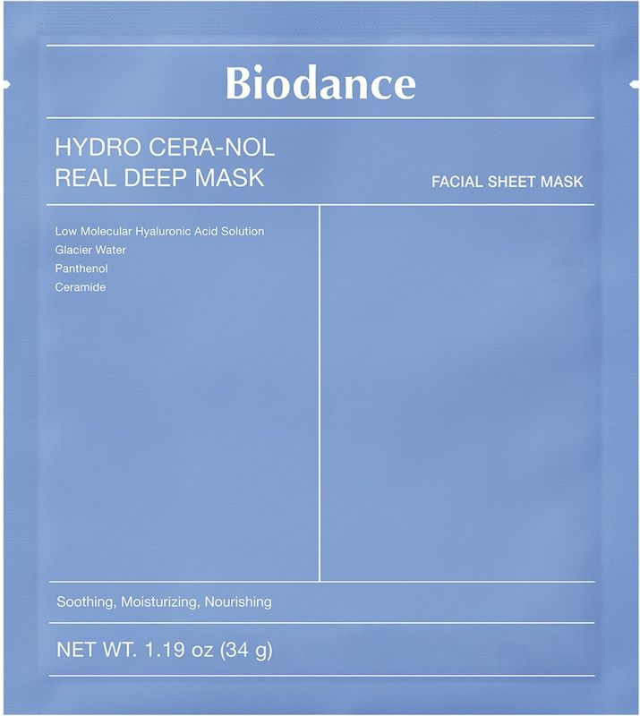 Biodance - Hydro Cera-Nol Real Deep Mask - Gezichtsmasker - 4 Stuks