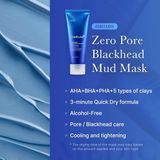 Medicube - Zero Pore - Gezichtsmasker - Blauw - Klei - AHA BHA PHA Complex