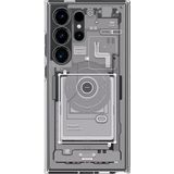 Spigen Ultra Hybrid Geschikt voor Samsung Galaxy S24 Ultra Back Cover Zero One Wit