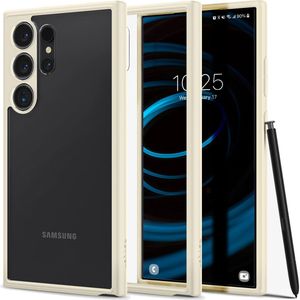 Spigen Ultra Hybrid Samsung S24 Ultra Hoesje Back Cover Beige