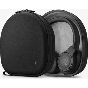 Spigen Klasden Pouch - Universeel Koptelefoon Hoes - Beschermhoes met Kabelvak - Opberger voor Oplaadkabel - Reisetui/Travelbag - Geschikt voor AirPods Max, Sony, JBL - Zwart