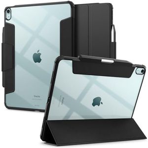 Spigen - Ultra Hybrid Pro Bookcase - Black - Kunstleer - Voor Apple iPad Air 13 inch