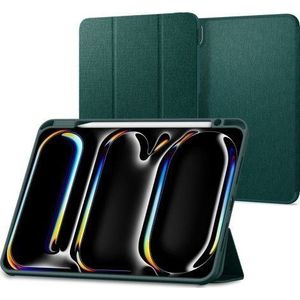 iPad Pro 11 (2024) Spigen Urban Fit Smart Folio Hülle - Dunkel Grün